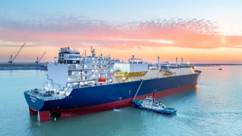 中國船舶滬東中華LNG船交付效率首次超越國外競爭對手，展現(xiàn)自主設(shè)計(jì)實(shí)力